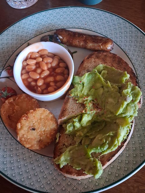 Vegan full english at The Cosy Club - Cardiff Bay in Cardiff