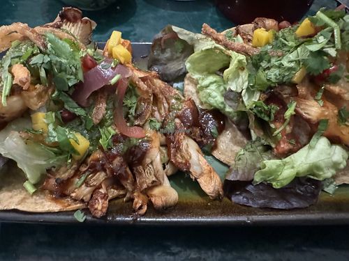 Mushroom tacos   at B.Better in Paris