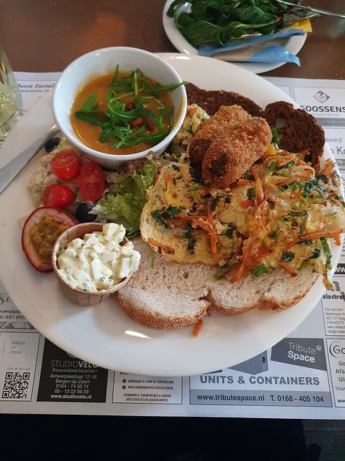 Vega schotel #Veganuary at Non Plus Ultra in Woensdrecht
