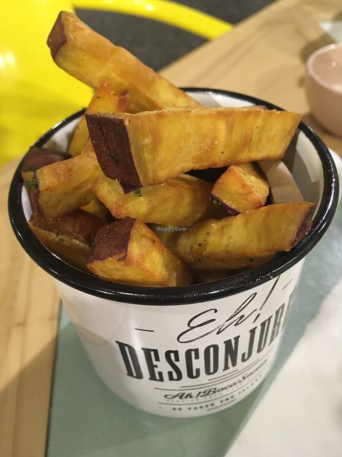 Sweet potato fries at Ah! Boca Santa in Faial