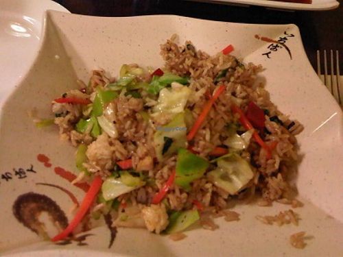 fried rice veggie ham at Meesu Vegetarian Kitchen in Adelaide