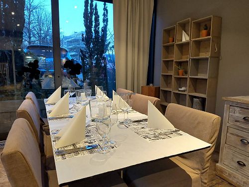 Winter garden at Pinseria Oro in Kirchlindach
