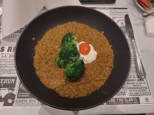 Lentils at Pinseria Oro in Kirchlindach