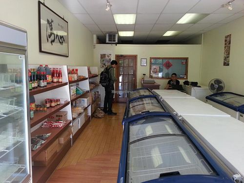 inside at Veggie Favour in Vancouver