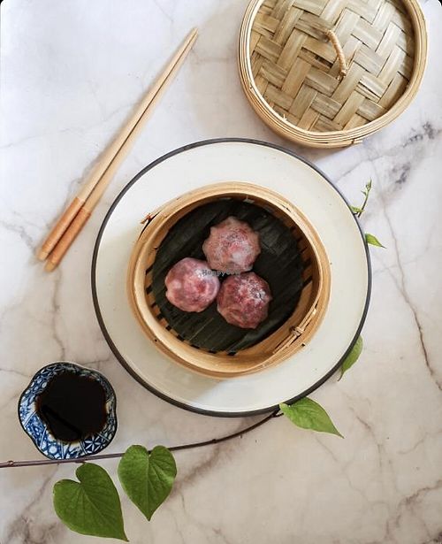 Steamed bun at Aura Dimsum Lab in Lisbon