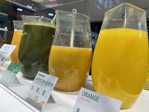 juice #Veganuary at Mr Clou - Hauptbahnhof in Hamburg
