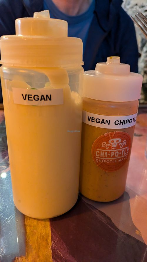 Vegan mayos at The Round in Keswick