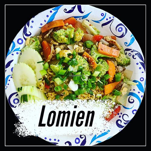 Lomien Vegan  at Madame Thai Cafe in Garland