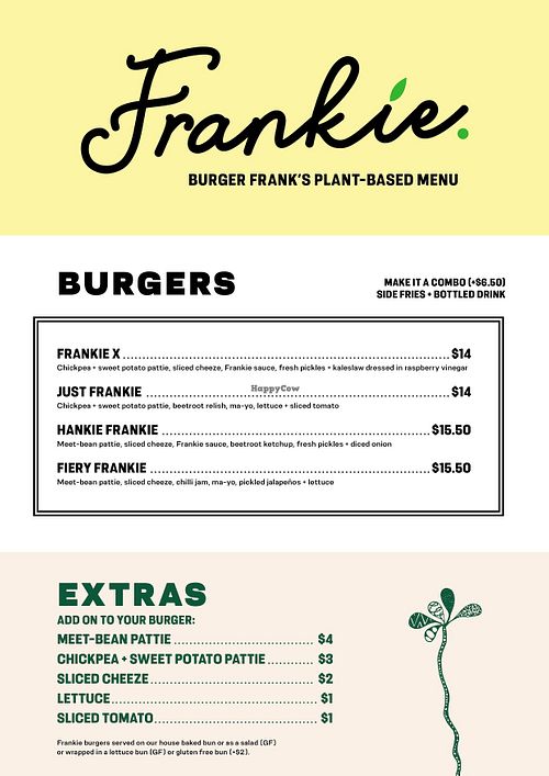 FRANKIE burgers at Burger Frank in Camden