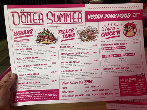 Food at Döner Summer in Huddersfield