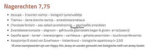 vegan options at Humphrey's in Groningen