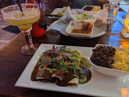 Beyond enchiladas vegan at La Posada in Somerville