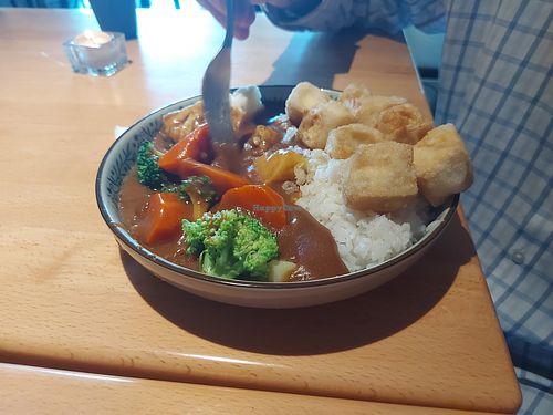 Tofu curry at Kaze Bento in Mount Lawley