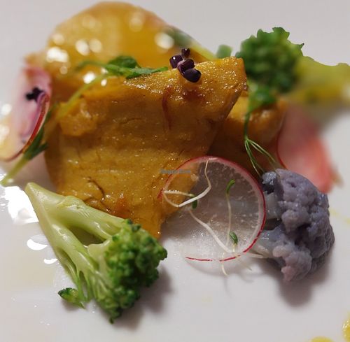 Seitan al curry at Planet Catering in Jesolo