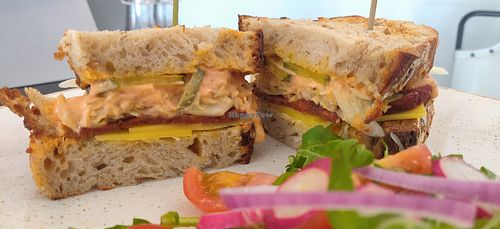 Reuben Sandwich at Holy Cow Lounge in Edinburgh