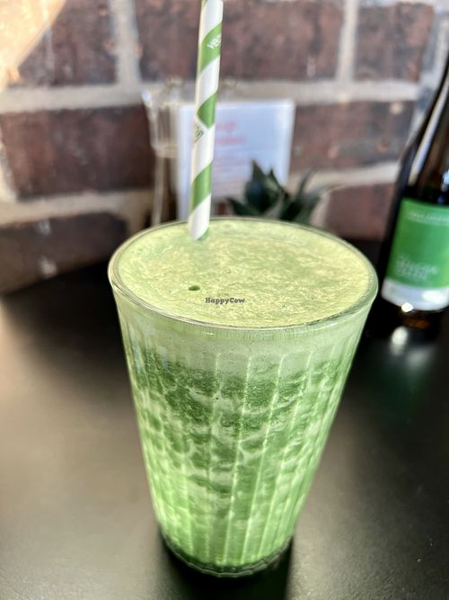 Green smoothie   at Holy Cow Lounge in Edinburgh
