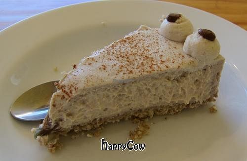 Vegan cake at Heart and Soul Organic Chai Cafe in Cronulla