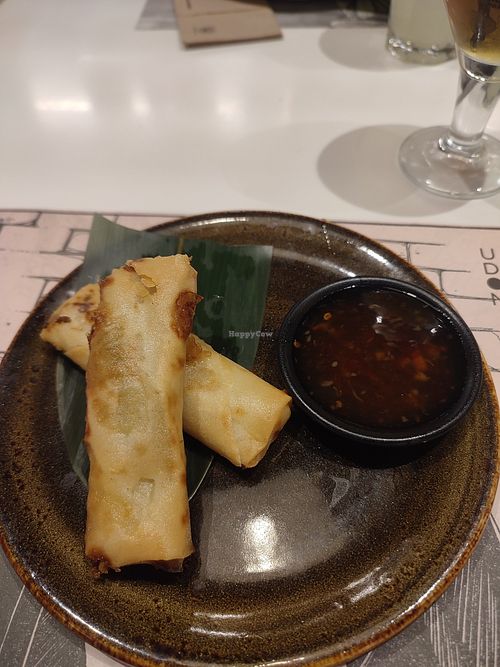 Rollitos de primavera at UDON in Valencia