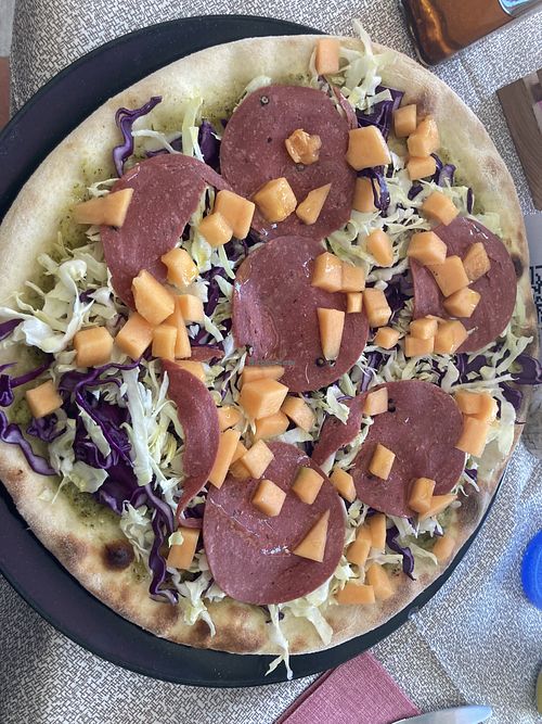 Vegan pizza  at Le 4 Stagioni Pizzeria Gourmet in Conegliano