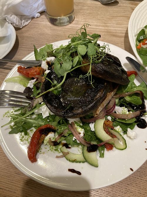 Mushrooms  at Common Room Cafe in Woodbridge