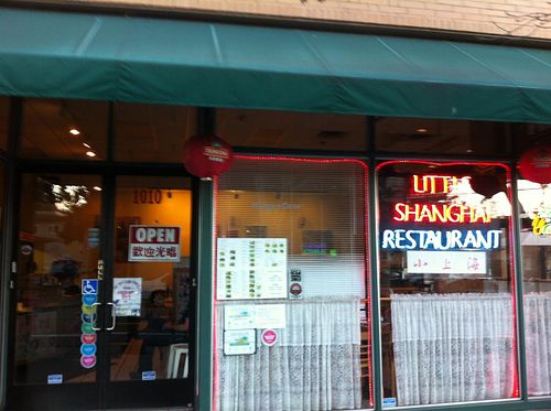 outside at Little Shanghai in Santa Cruz