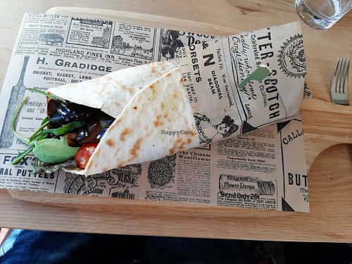 Wrap at Aubergini in Amsterdam