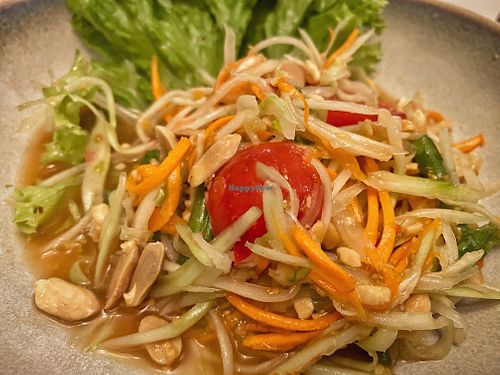 Som tam   at Mali Vegan Thai in South West London