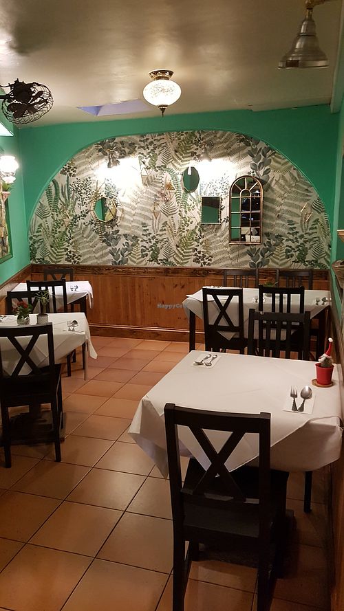 Inside at Mali Vegan Thai in South West London