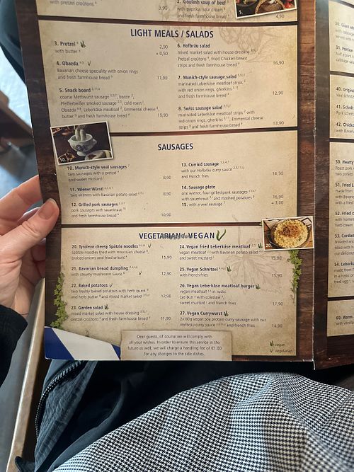   at Hofbräu Wirtshaus am Speersort in Hamburg