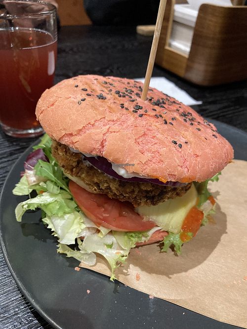 Vegan burger = nice  at Dziki Byk in Nowy Targ