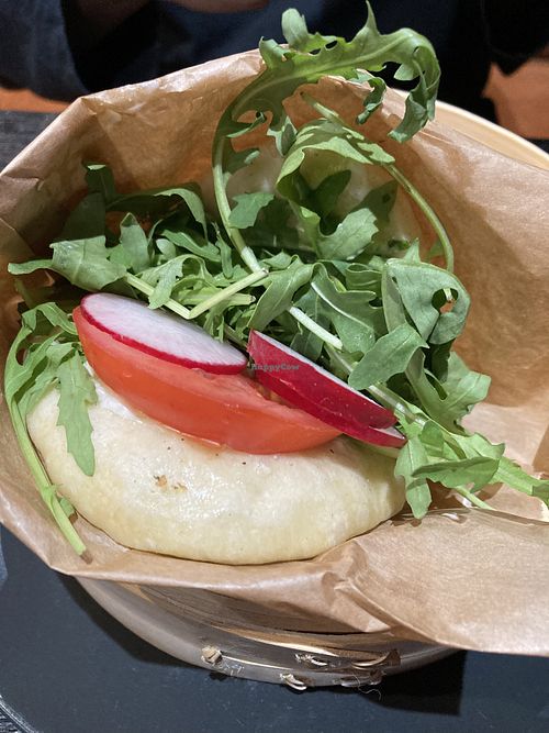 The vegan was a disappointment, dry and very few ingredients  at Dziki Byk in Nowy Targ