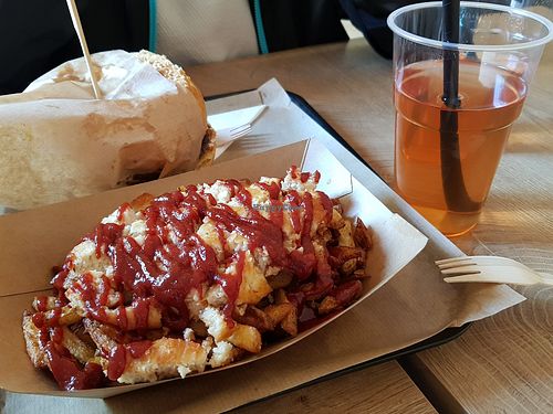 Loaded fries at Švabos Burger & Soul Food in Zadar