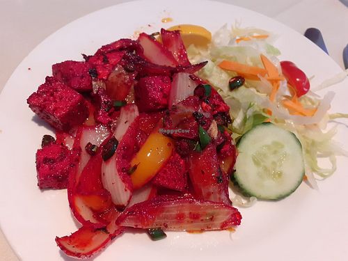 Bombay tofu at Indian Brasserie in South Shields