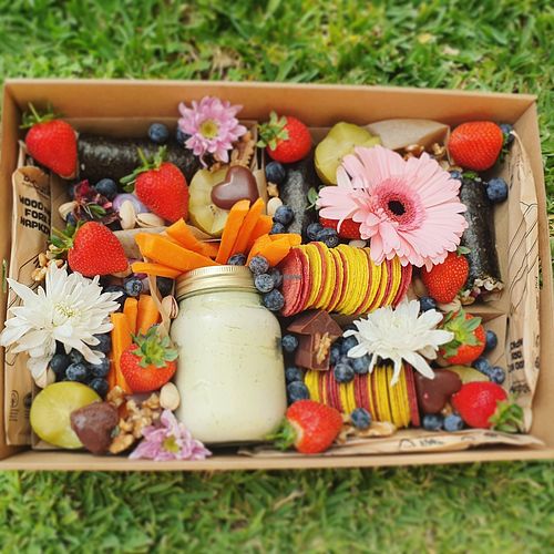 Grazing box at The Vegan Fox in East Fremantle