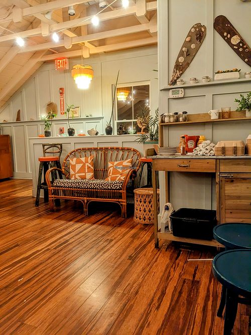 Upstairs vibe at The Floridian in St Augustine