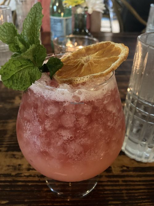 Mocktails!  at The Floridian in St Augustine