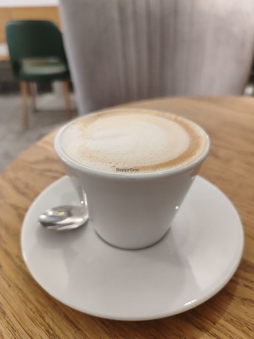 Cappuccino at Cukrářstvi Pudilovi in Slany