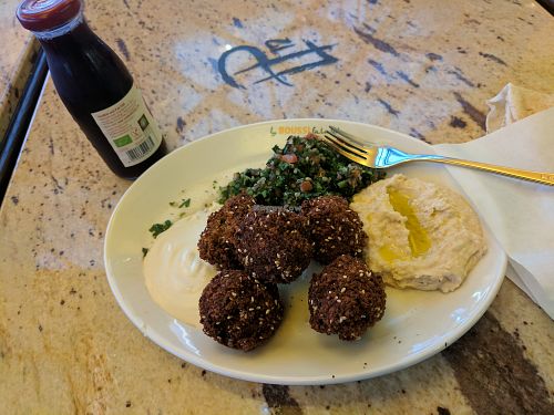 Boussi Falafel Plate at Boussi Falafel in Berlin