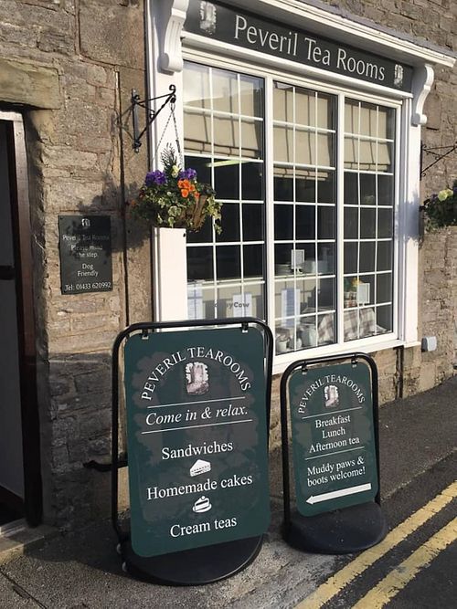 Exterior at Peveril Tea Room in Hope Valley