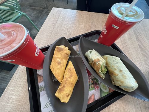 vegan wraps  at immergrün in Schweinfurt