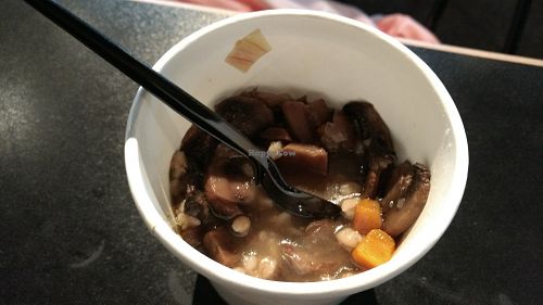 mushroom soup at Grins in Nashville