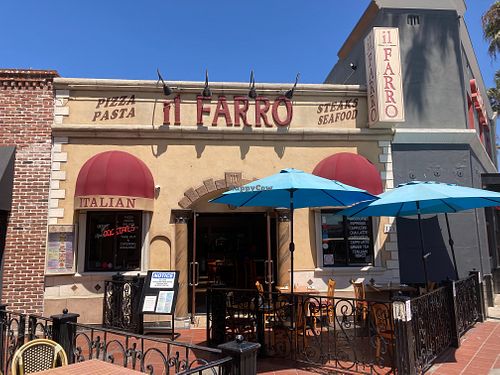 Entrance  at Il Farro in Newport Beach