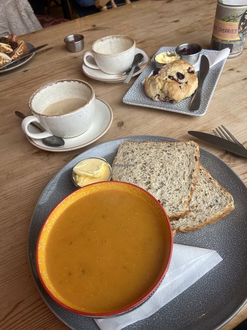   at Reggie's Cafe in Whitley Bay