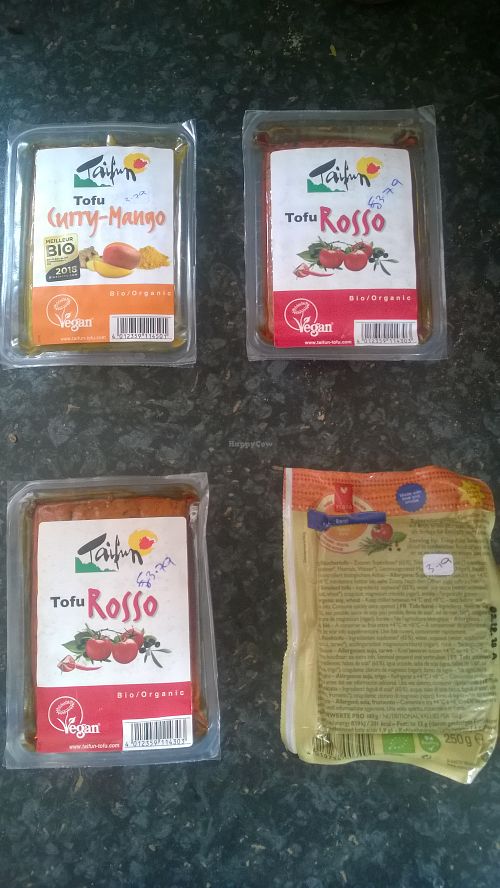 Tofu galore! at Almonds and Raisins in Newcastle Upon Tyne