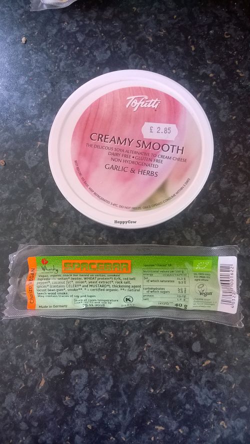 Tofrutti and space bars at Almonds and Raisins in Newcastle Upon Tyne