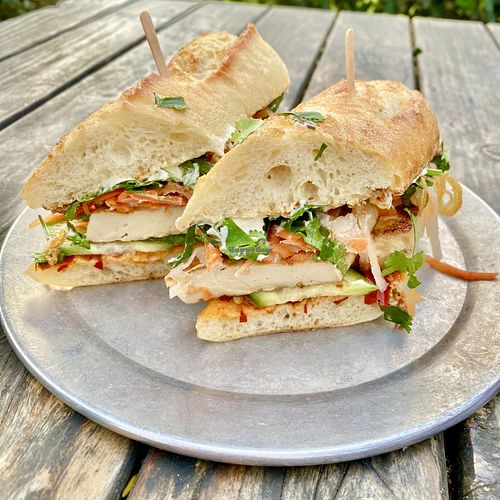The Baguette (Bánh Mì)   at Hip Vegan in Ojai