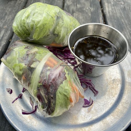 Spring Rolls  at Hip Vegan in Ojai