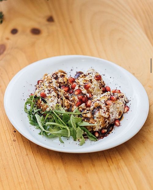 Mutabal at A Padaria Libanesa in Lisbon