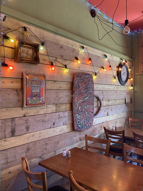 Pretty decor   at The Bay Vegan Deli Coffee House in Sandown