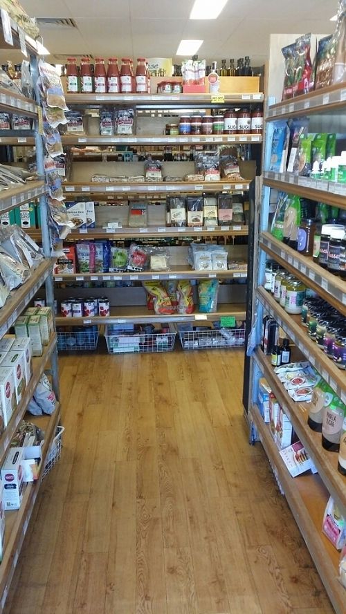dry goods at Sun and Earth Organics in New Farm